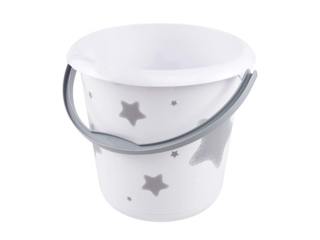 keeeper Seau déco ilvie 'stars', rond, 10 litres