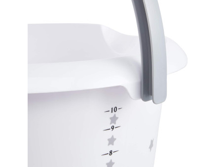 keeeper Seau déco ilvie 'stars', rond, 10 litres