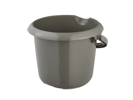 keeeper Seau 'mika eco', rond, 5 litres, gris