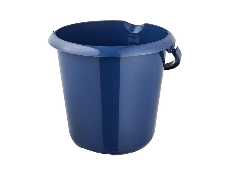 keeeper Seau 'mika eco', rond, 10 litres, bleu