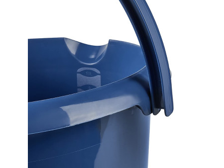 keeeper Seau 'mika eco', rond, 10 litres, bleu