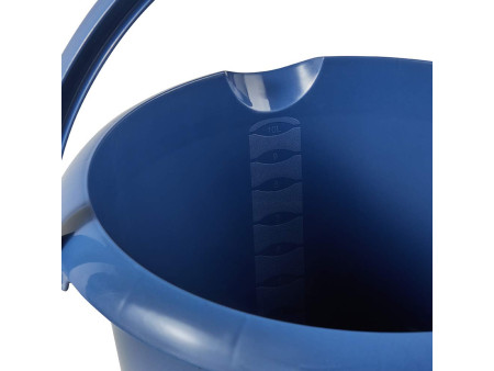 keeeper Seau 'mika eco', rond, 10 litres, bleu