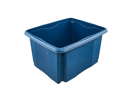 keeeper Boîte de rangement 'emil eco', 24 litres, bleu