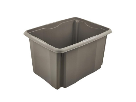 keeeper Boîte de rangement 'emil eco', 30 litres, gris
