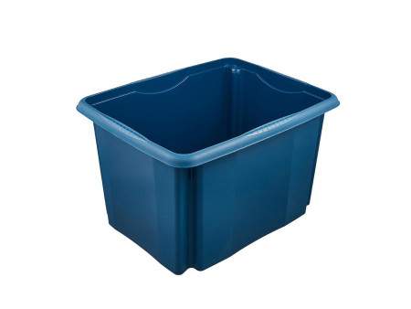 keeeper Boîte de rangement 'emil eco', 30 litres, bleu