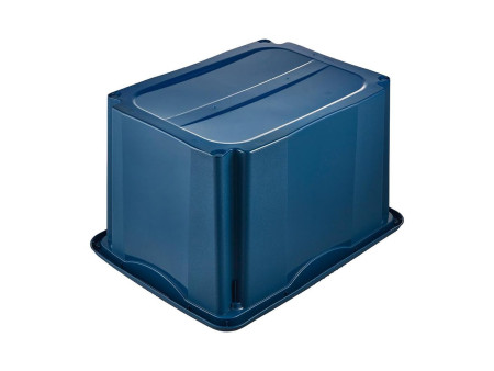 keeeper Boîte de rangement 'emil eco', 30 litres, bleu