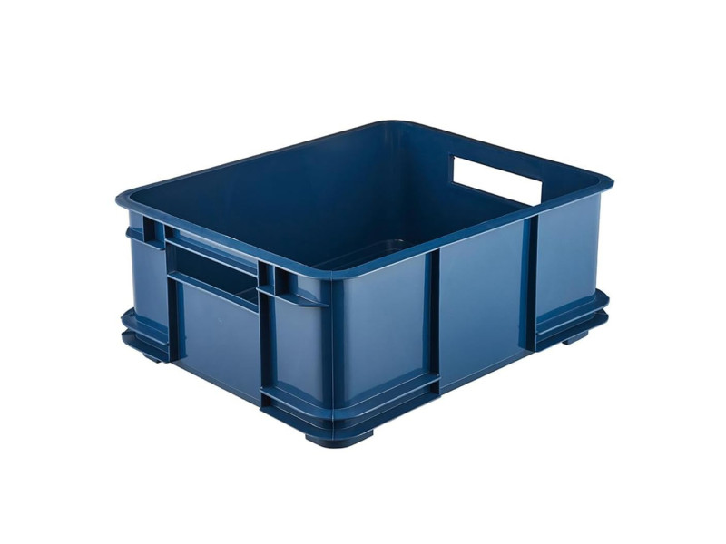 keeeper Caisse de rangement Euro-Box L 'bruno eco', bleu