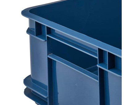 keeeper Caisse de rangement Euro-Box L 'bruno eco', bleu