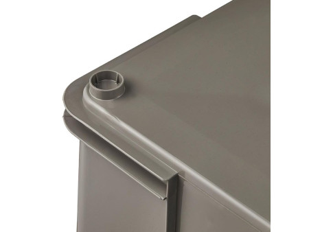 keeeper Caisse de rangement Euro-Box XXL 'bruno eco', gris