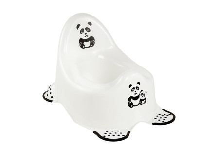 keeeper kids Pot pour bébé 'adam panda', blanc avec motif