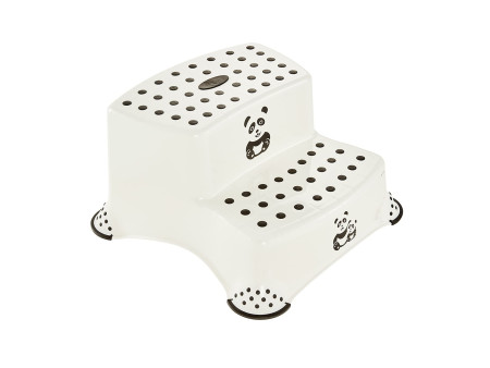 keeeper kids Marchepied 'igor panda', 2 marches, blanc