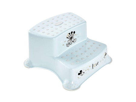 keeeper kids Marchepied 'igor minnie', 2 marches,bleu pastel