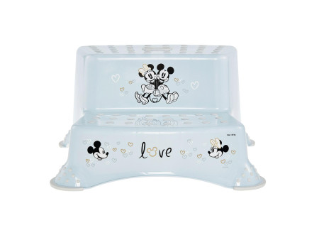 keeeper kids Marchepied 'igor minnie', 2 marches,bleu pastel