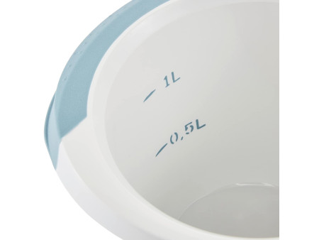 keeeper Bol mélangeur 'carlotta', 1,5 litre blanc/