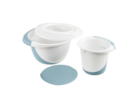 keeeper Set bol mélangeur 'camilla', blanc / nordic-blue