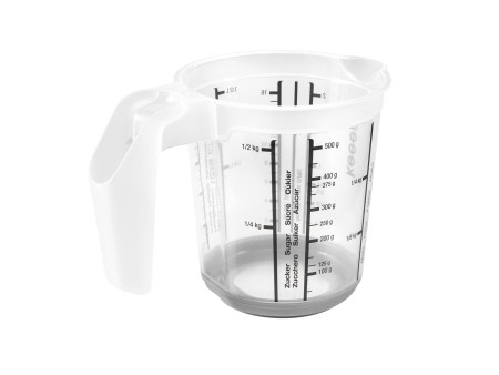 keeeper Broc gradué 'massimo', 0,5 litre blanc/nordic-grey