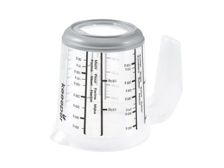 keeeper Broc gradué 'massimo', 0,5 litre blanc/nordic-grey