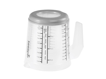 keeeper Broc gradué 'massimo', 1,0 litre blanc/nordic-grey