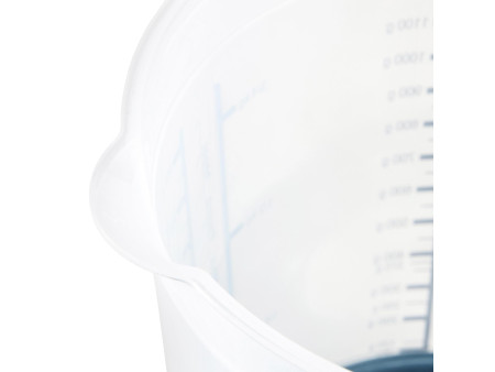 keeeper Broc gradué 'massimo', 1,0 litre blanc/nordic-blue