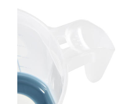 keeeper Broc gradué 'massimo', 1,0 litre blanc/nordic-blue