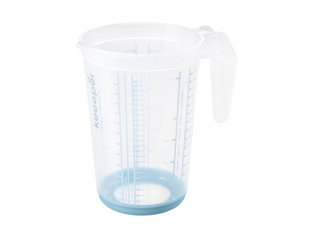 keeeper Broc gradué 'massimo', 1,5 litre blanc/nordic-blue