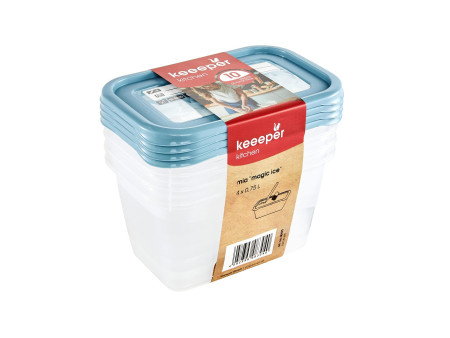 keeeper Set de boîtes de congélation Mia 'Magic Ice', 4x