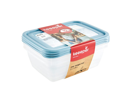 keeeper Set de boîtes de congélation Mia 'Magic Ice', 3x