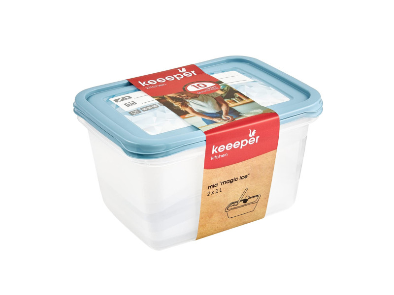 keeeper Set de boîtes de congélation Mia 'Magic Ice', 2x