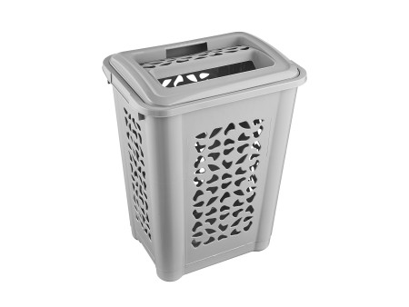 keeeper Panier à linge 'per' avec couvercle, 60 L, nordic-