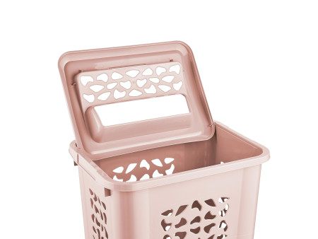 keeeper Panier à linge 'per' avec couvercle, 60 L, nordic-