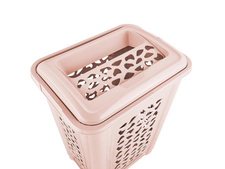 keeeper Panier à linge 'per' avec couvercle, 60 L, nordic-