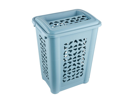 keeeper Panier à linge 'per' avec couvercle, 60 L, nordic-