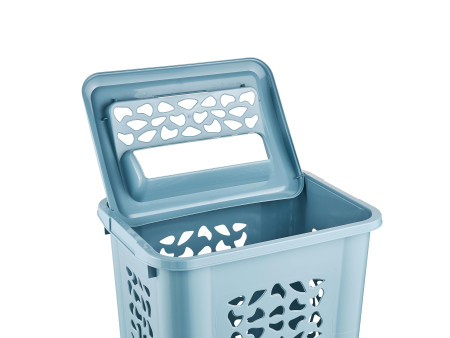 keeeper Panier à linge 'per' avec couvercle, 60 L, nordic-