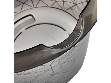 keeeper Seau déco ilvie 'polygon', rond, 10 litres