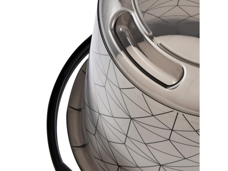 keeeper Seau déco ilvie 'polygon', rond, 10 litres