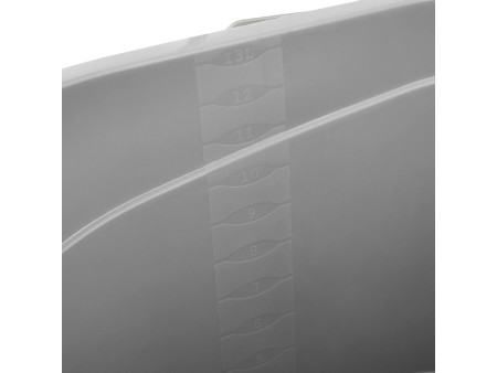 keeeper Seau de ménage 'thies', ovale, 13 litres, nordic-