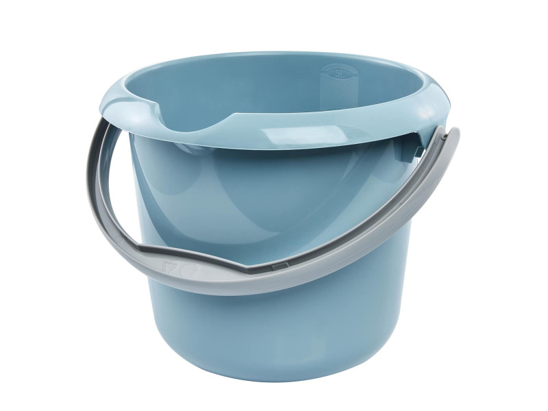 keeeper Seau de nettoyage 'mika', rond, 5 L, nordic-blue