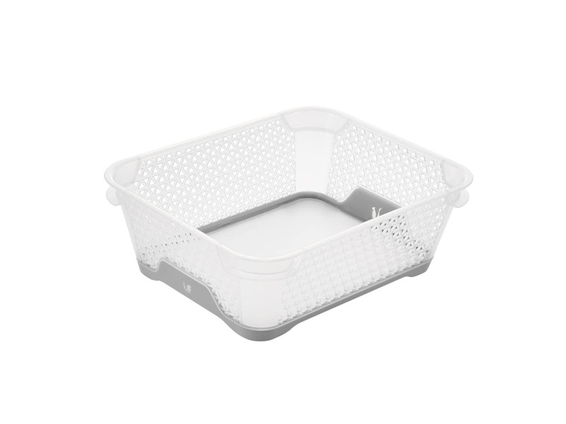 keeeper Corbeille de rangement 'jonas', A6, PP, nordic-grey