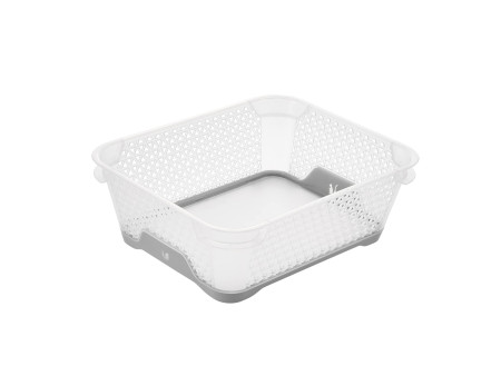 keeeper Corbeille de rangement 'jonas', A6, PP, nordic-grey