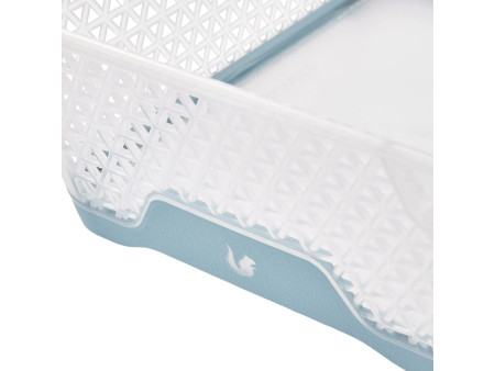 keeeper Corbeille de rangement 'jonas', A6, PP, nordic-blue