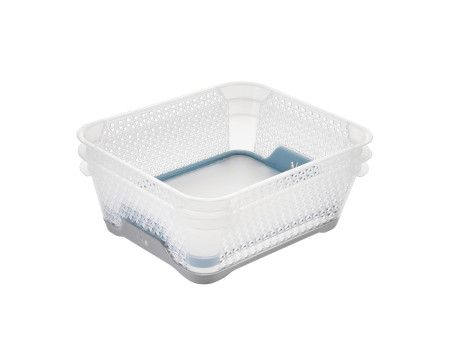 keeeper Corbeille de rangement 'jonas', A6, PP, nordic-blue