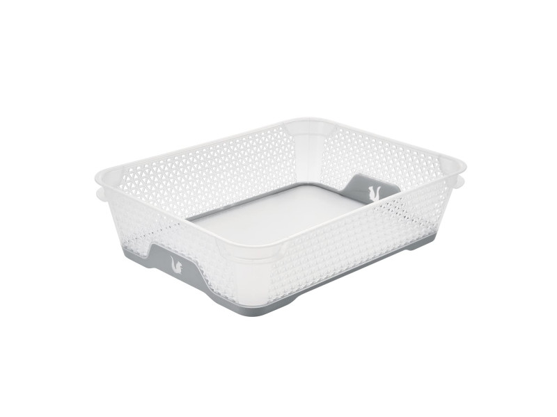 keeeper Corbeille de rangement 'jonas', A5, PP, nordic-grey