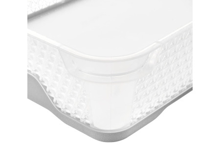 keeeper Corbeille de rangement 'jonas', A5, PP, nordic-grey