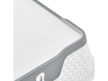 keeeper Corbeille de rangement 'jonas', A5, PP, nordic-grey