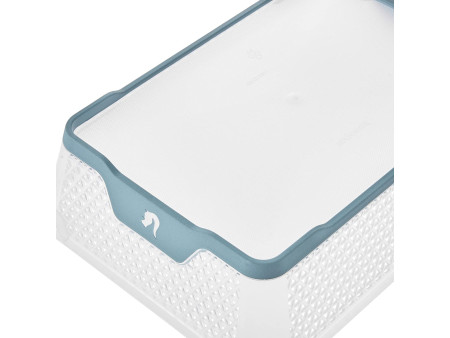 keeeper Corbeille de rangement 'jonas', A5, PP, nordic-blue