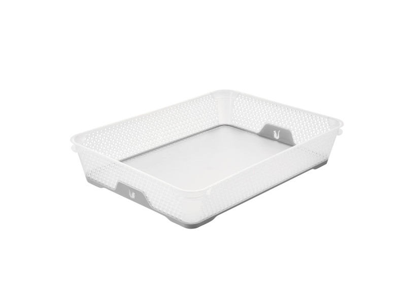 keeeper Corbeille de rangement 'jonas', A5, PP, nordic-grey