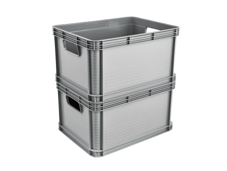 keeeper Caisse de rangement 'robert', 20 litres, nordic-grey