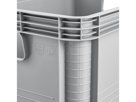 keeeper Caisse de rangement 'robert', 20 litres, nordic-grey