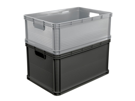 keeeper Caisse de rangement 'robert', 45 litres, nordic-grey