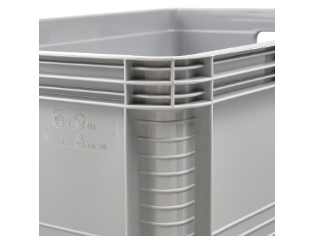 keeeper Caisse de rangement 'robert', 45 litres, nordic-grey